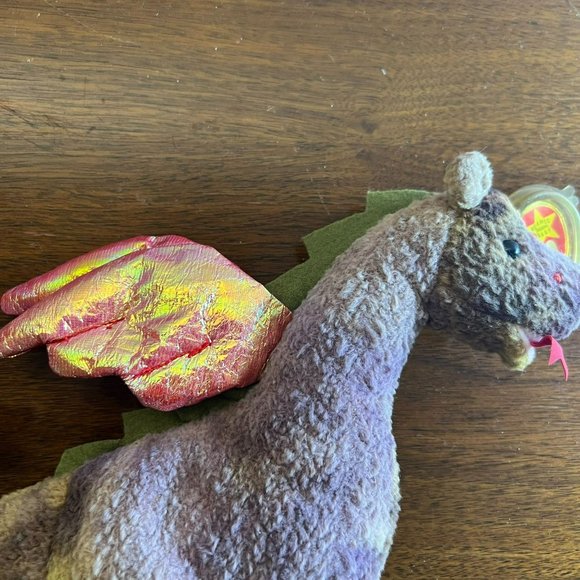 Ty Beanie Baby Scorch the Dragon  -  Style Number #04210 - Picture 5 of 10